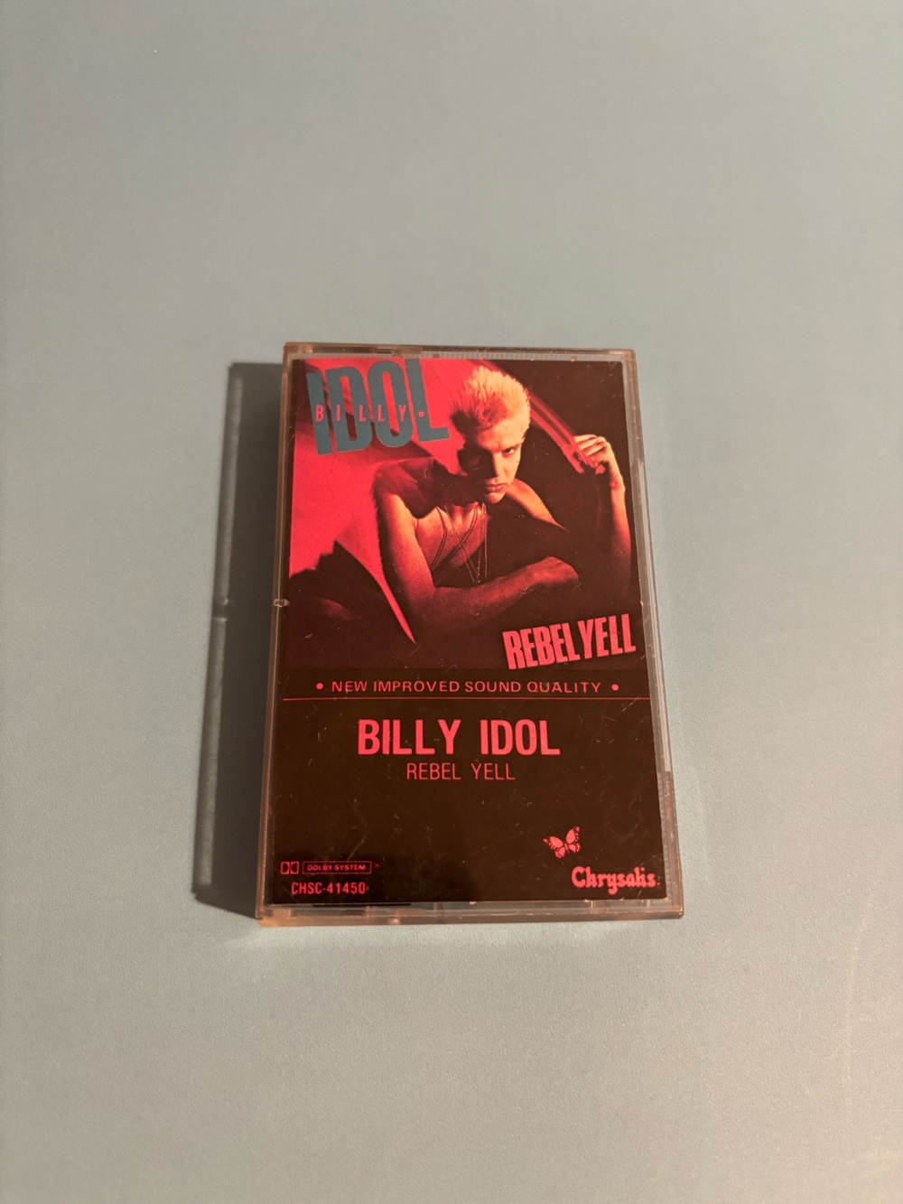 Billy Idol - Rebel Yell Cassette Tape